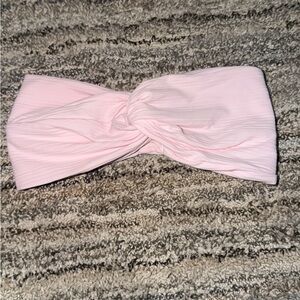 Lululemon Pink Knotted Headband